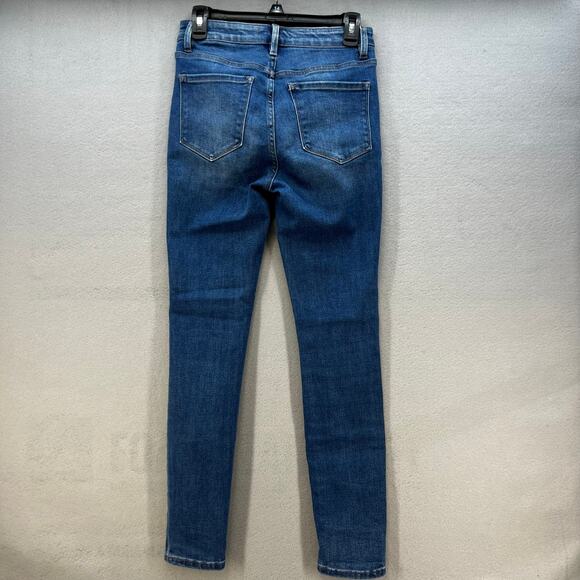 Vervet Jeans Women's 26 (2) Blue Skinny Classic Casual Minimalist Preppy - Picture 2 of 13